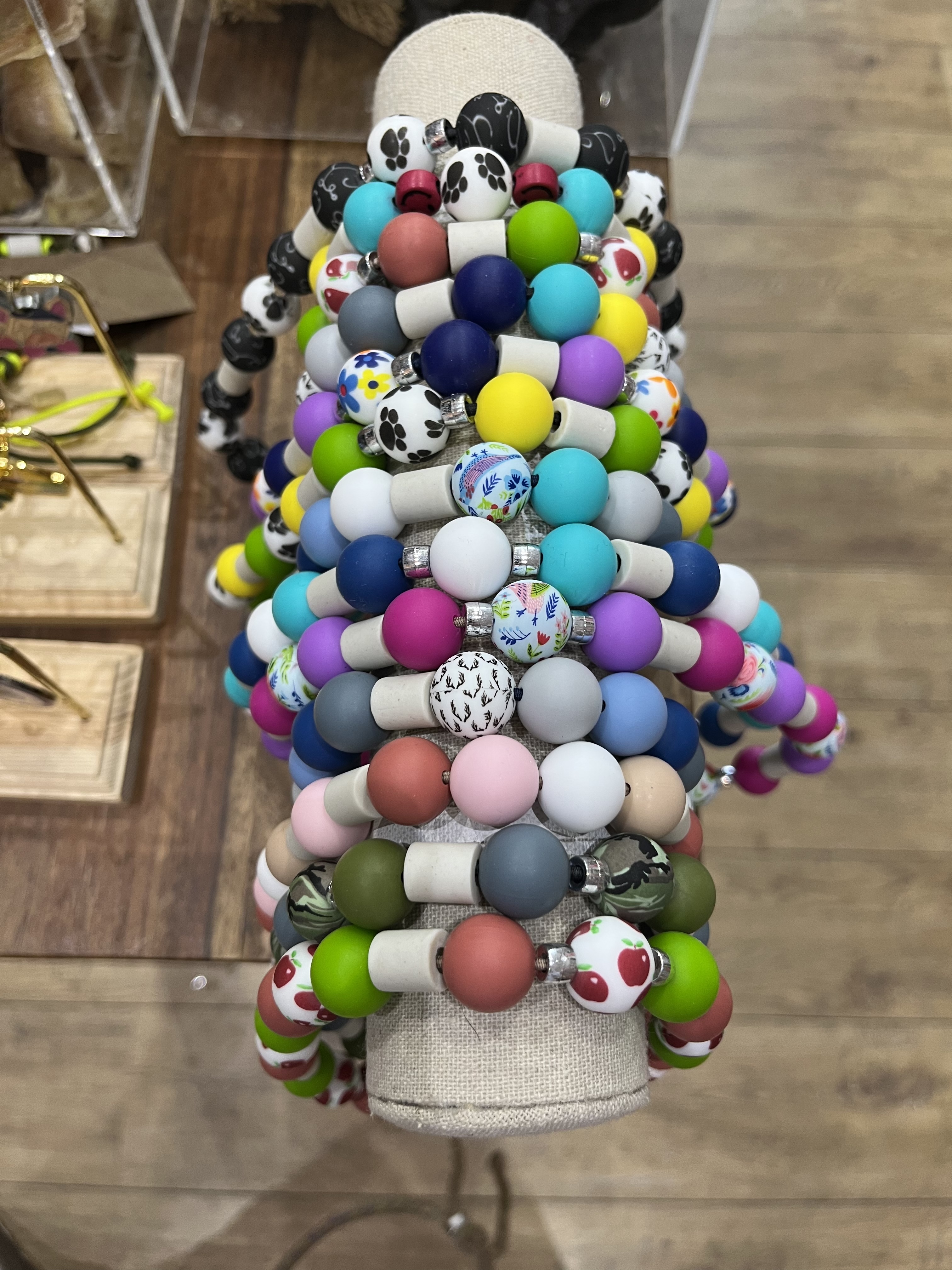 Collier de perles céramique - Atelier de loulou
