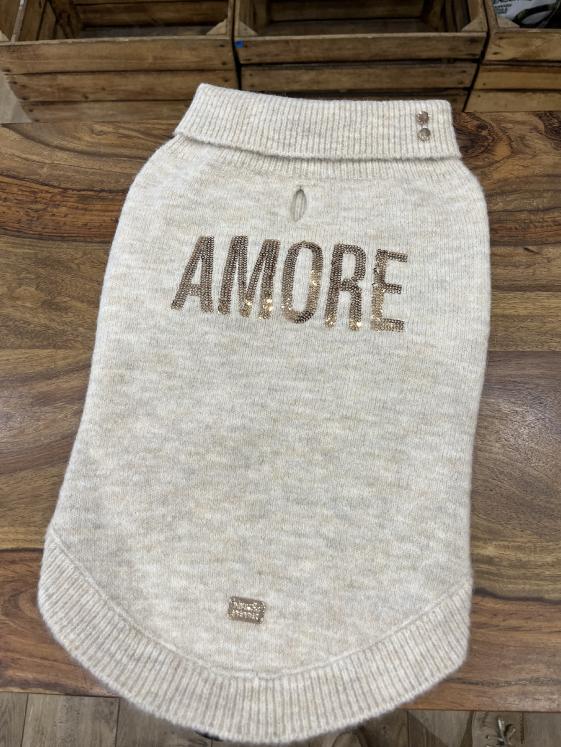 Pull beige AMORE
